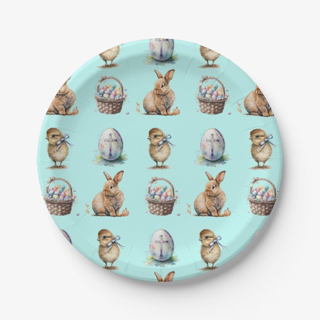 Easter Paper Plate (Front)