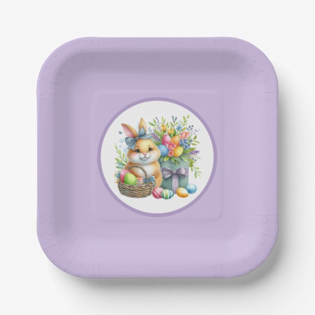 Easter  paper plates (Front)