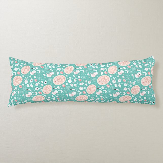 Easter Parade Body Pillow (Front)
