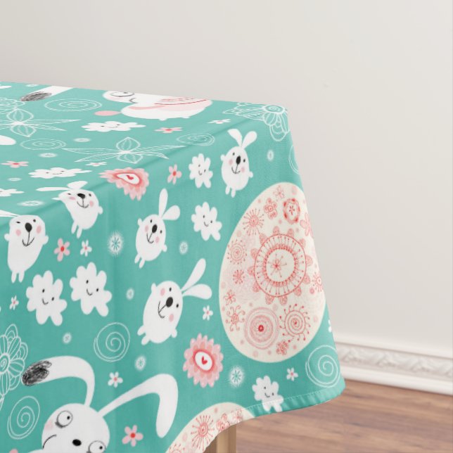 Easter Parade Tablecloth (In Situ)