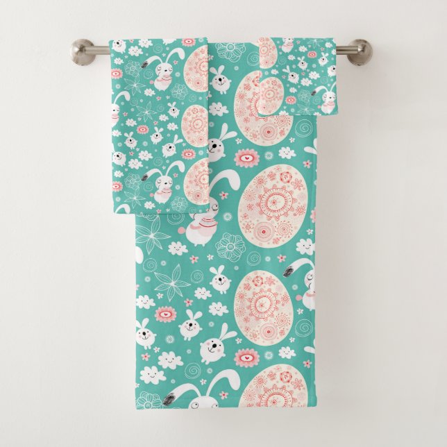 Easter Parade Towel Set (Insitu)