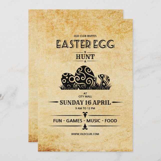 Easter Part Flyer Template (Front/Back)