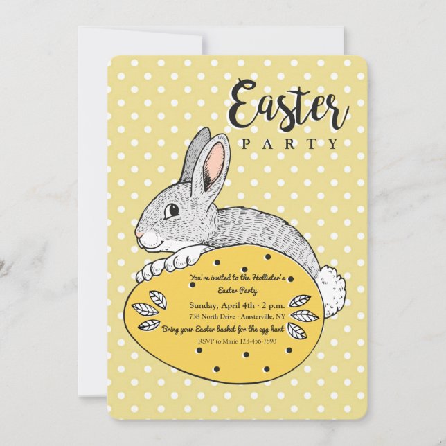 Easter Party Invitation (Front)