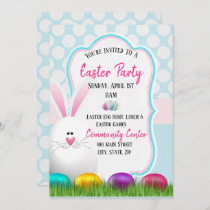 Easter Party Invitation Card