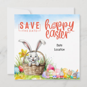 Easter Party Invitation card 