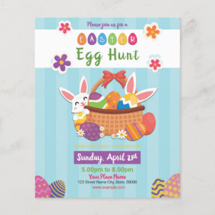 Easter Party Invitation Flyer