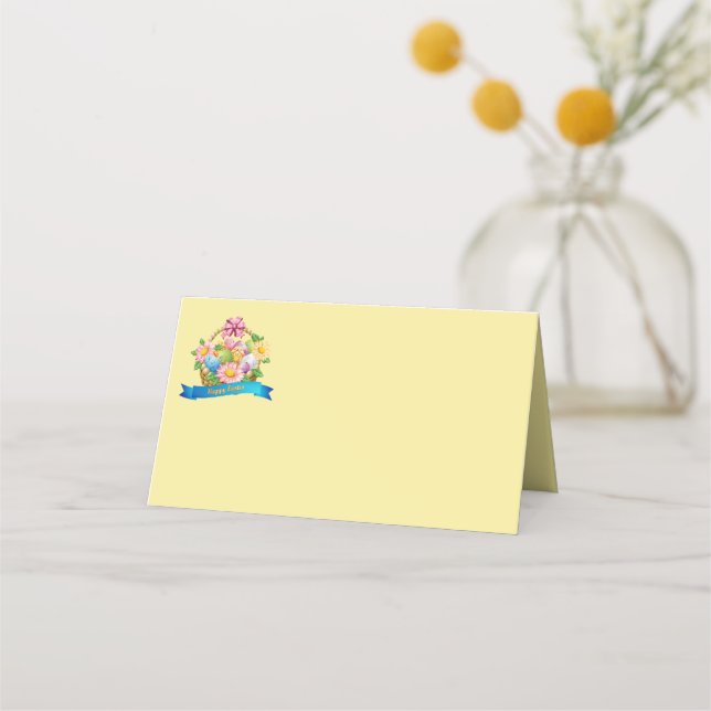 Easter Party Name Place Card (Front)