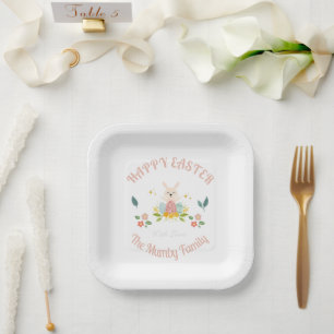 Easter Party Paper Plate