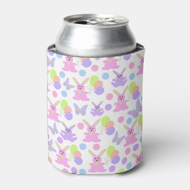 Easter Party Pattern Can Cooler (Can Front)