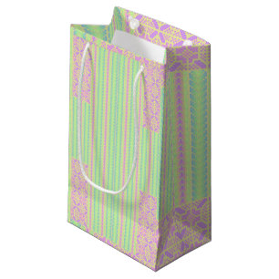 Easter Pastel Cross Design Gift Bag