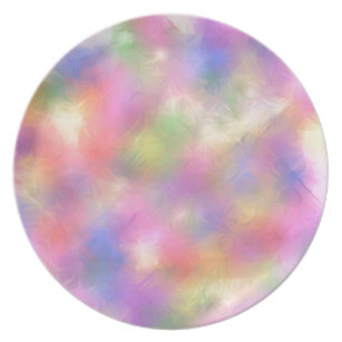 Pastel Colors Plates | Zazzle AU