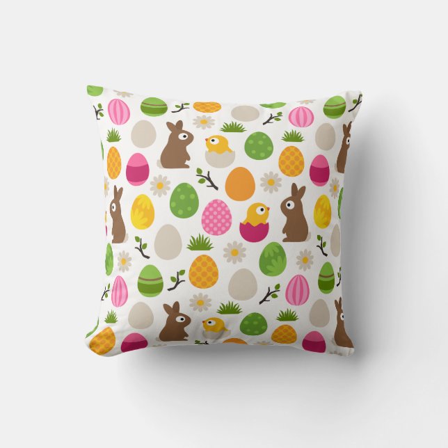 Easter Pattern Cushion (Front)