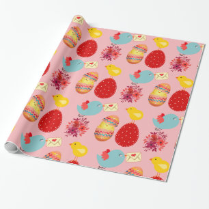 Easter Pattern Wrapping Paper