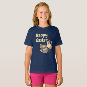 Easter Personalised Girls T-Shirt