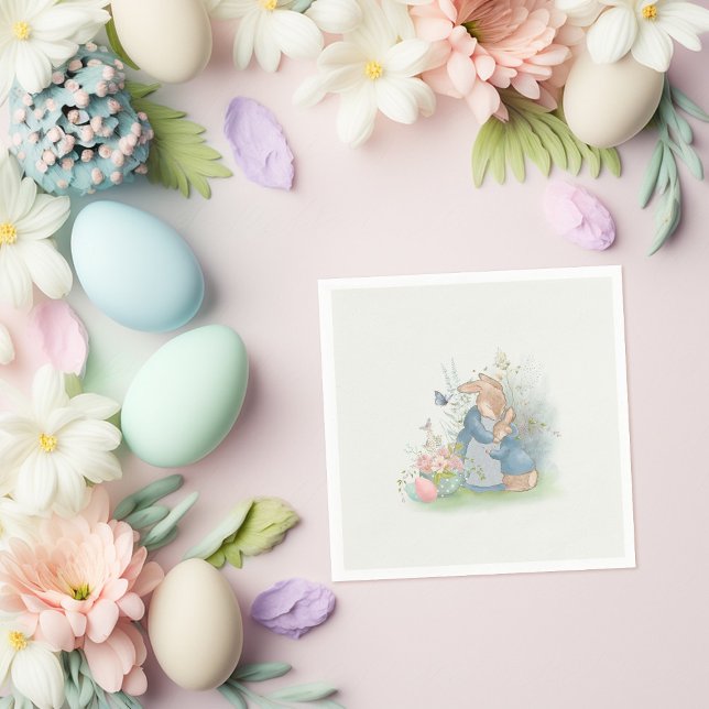 Easter Peter Rabbit Napkins (Creator Uploaded)