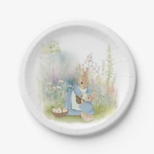 Easter Peter Rabbit Paper Plates