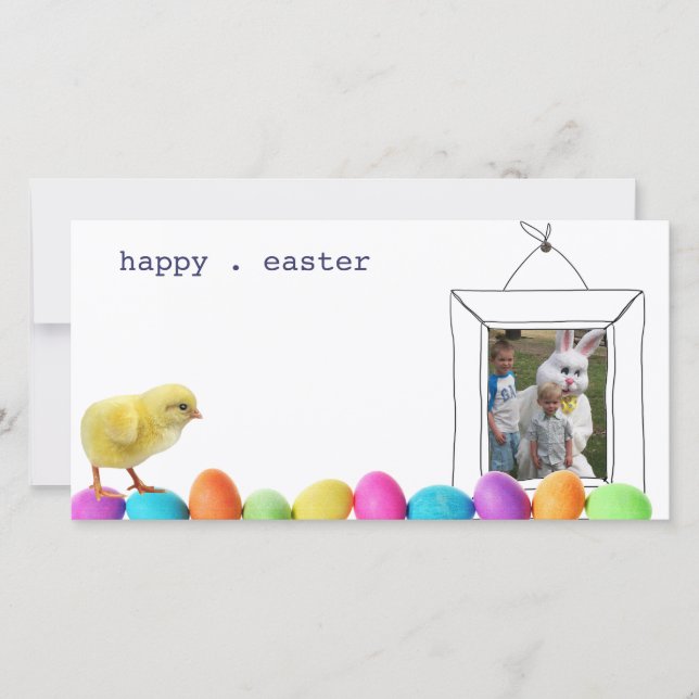 easter photo card (Front)