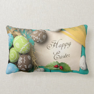 Easter pillow with the inscription.