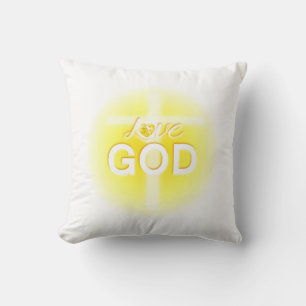 Easter pillows, Love God, Jesus Cushion