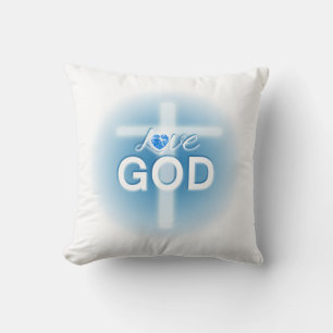 Easter pillows, Love God, Jesus Cushion