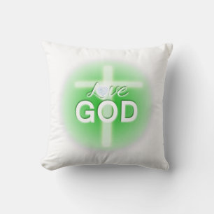 Easter pillows, Love God, Jesus Cushion