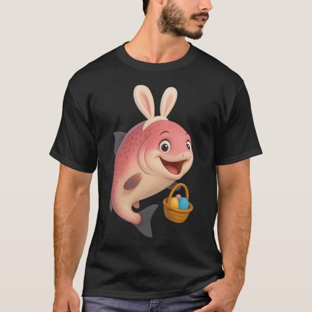 Easter Pink Salmon T-Shirt (Front)