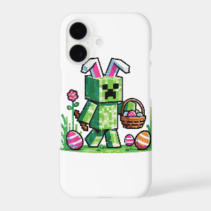 Easter Pixel Gaming Bunny Egg Hunting