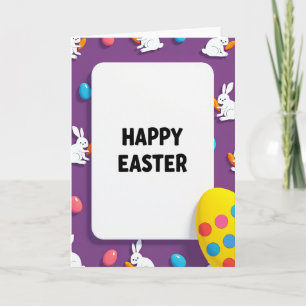 Easter Polka Dot Egg Card