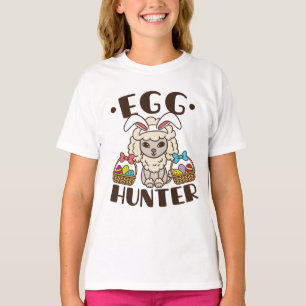 Easter Poodle Egg Hunter Dog T-Shirt