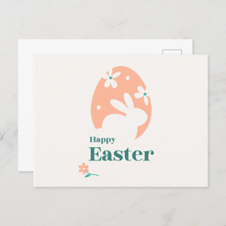 Easter Postcards  Bunny Card Happy Easter 