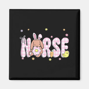 Easter Postpartum Nurse Groovy NICU Neonatal Mum Magnet