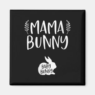 Easter Pregnancy Announcement Mama Bunny Ba Magnet