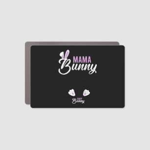 Easter Pregnancy Quote Pregnant Mum Mama Bunny Bab Car Magnet