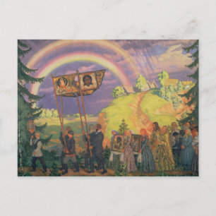 Easter Procession, 1915 Holiday Postcard