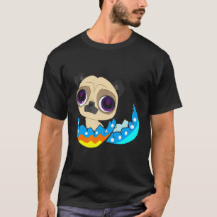 Easter Pug Shirt Pug And Egg Shirt Gift