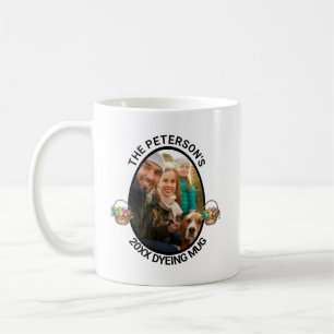 Easter Pun Custom 2025 Family Photo Dyeing Coffee Mug