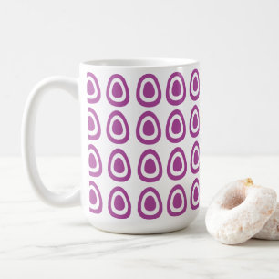 Easter Purple Easter Eggs Easter Coffee Mug