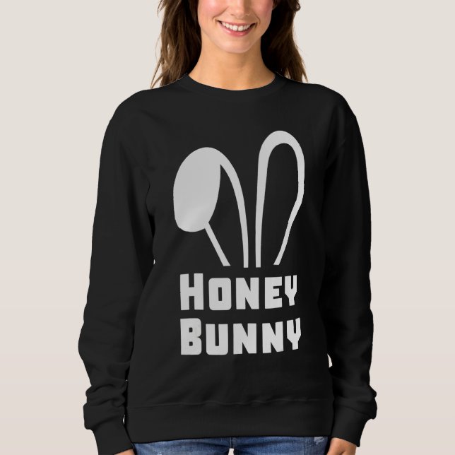 Easter Pyjamas Toddler Easter Honey Bunny Easter F Sweatshirt (Front)