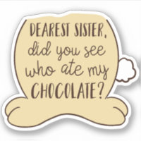 Easter Quote Funny Typography Sister Sibling