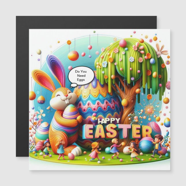 Easter rabbit always hope and magic (Front/Back)