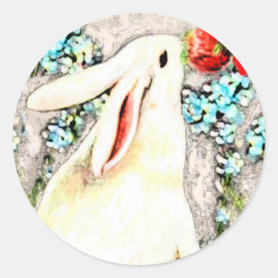 Easter Rabbit Bunny Hare Stickers