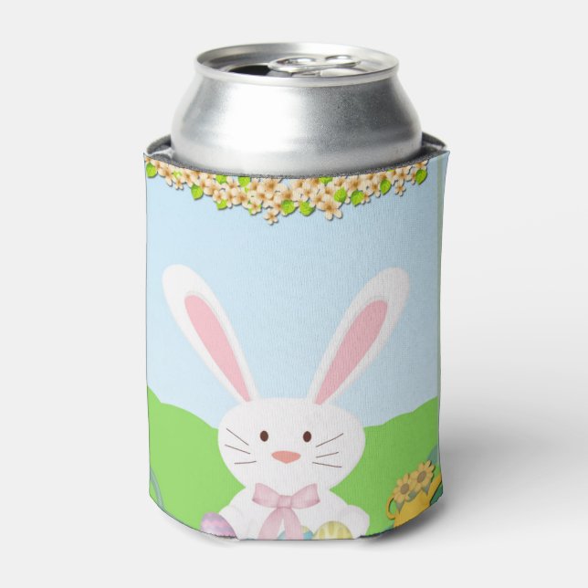 Easter rabbit can cooler (Can Front)