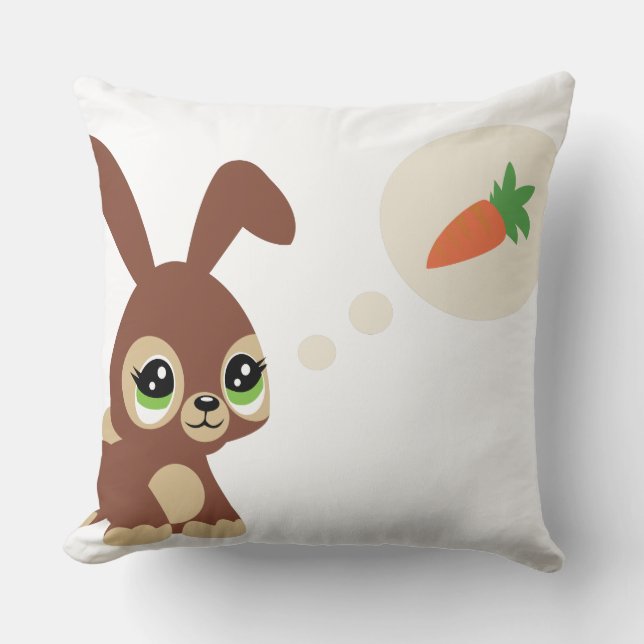 easter rabbit cushion (Front)