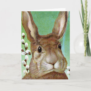 Easter Rabbit Holiday Card
