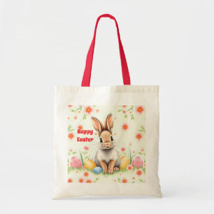 Easter Rabbit Holiday Modern Collection Tote Bag