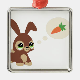 easter rabbit metal tree decoration