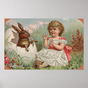 Easter Rabbit Poster