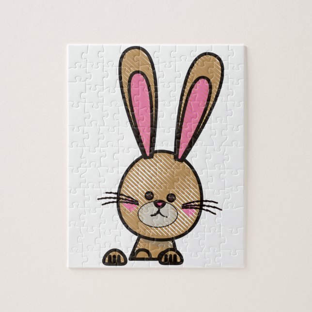 Easter rabbit puzzle! jigsaw puzzle (Vertical)
