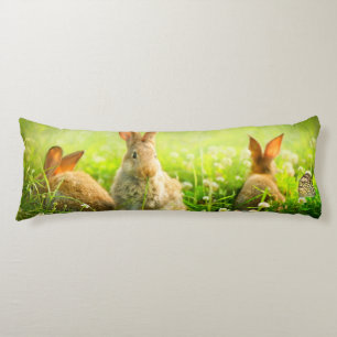 Easter Rabbits Body Cushion
