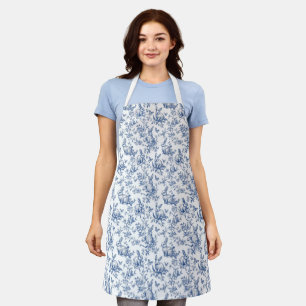 Easter Rabbits Chinoiserie Pattern Apron